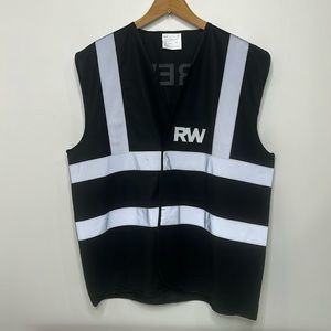 RW ⭐️ "Roger Waters" High Visibility Reflective Tape Safety Crew Vest Work Shirt